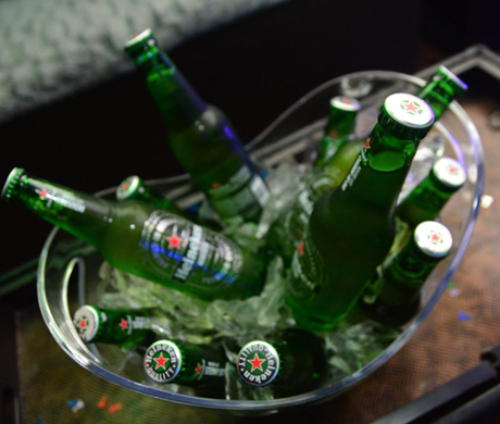 Bucket of Heineken Beers