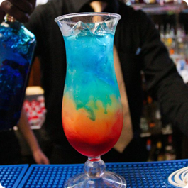 Colorful Mixed Drink