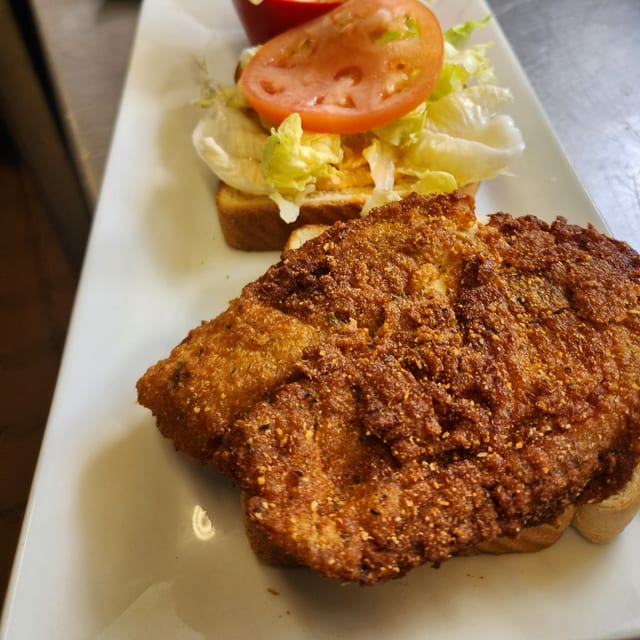 Pork chop plate.
