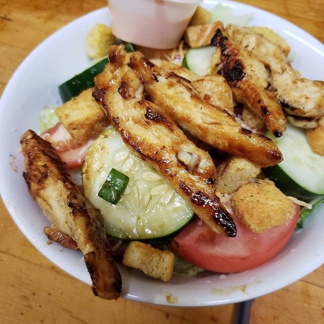 Grilled Teriyaki Chicken Salad
